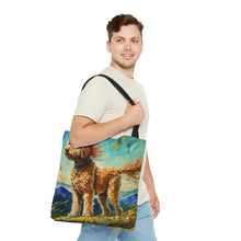 Load image into Gallery viewer, Goldendoodle, Labradoodle Watercolor Tote Bag