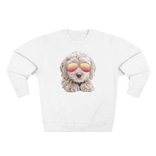 Load image into Gallery viewer, Doodle Dog in Sunglasses Sweatshirt