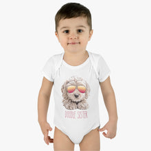 Load image into Gallery viewer, Doodle Sister in Sunglasses Baby & Toddler Bodysuit
