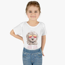 Load image into Gallery viewer, Doodle Sister in Sunglasses Baby & Toddler Bodysuit