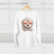 Load image into Gallery viewer, Doodle Dog in Sunglasses Sweatshirt