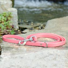 Load image into Gallery viewer, Waterproof Biothane® Leash - Coral (stainless steel)
