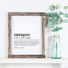 Load image into Gallery viewer, Doodle Dog Dictionary Definition Prints - 2 sizes