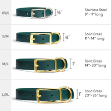 Load image into Gallery viewer, Waterproof Biothane® Collar - Emerald