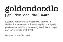 Load image into Gallery viewer, Goldendoodle Dictionary Definition