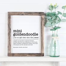 Load image into Gallery viewer, Doodle Dog Dictionary Definition Prints - 2 sizes