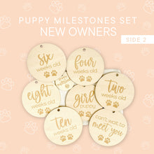 Load image into Gallery viewer, Puppy Milestones for New Puppy Parents