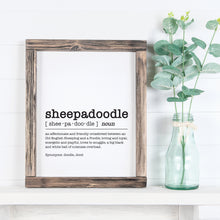 Load image into Gallery viewer, Doodle Dog Dictionary Definition Prints - 2 sizes
