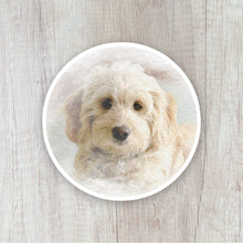 Load image into Gallery viewer, Goldendoodle Watercolor Sticker

