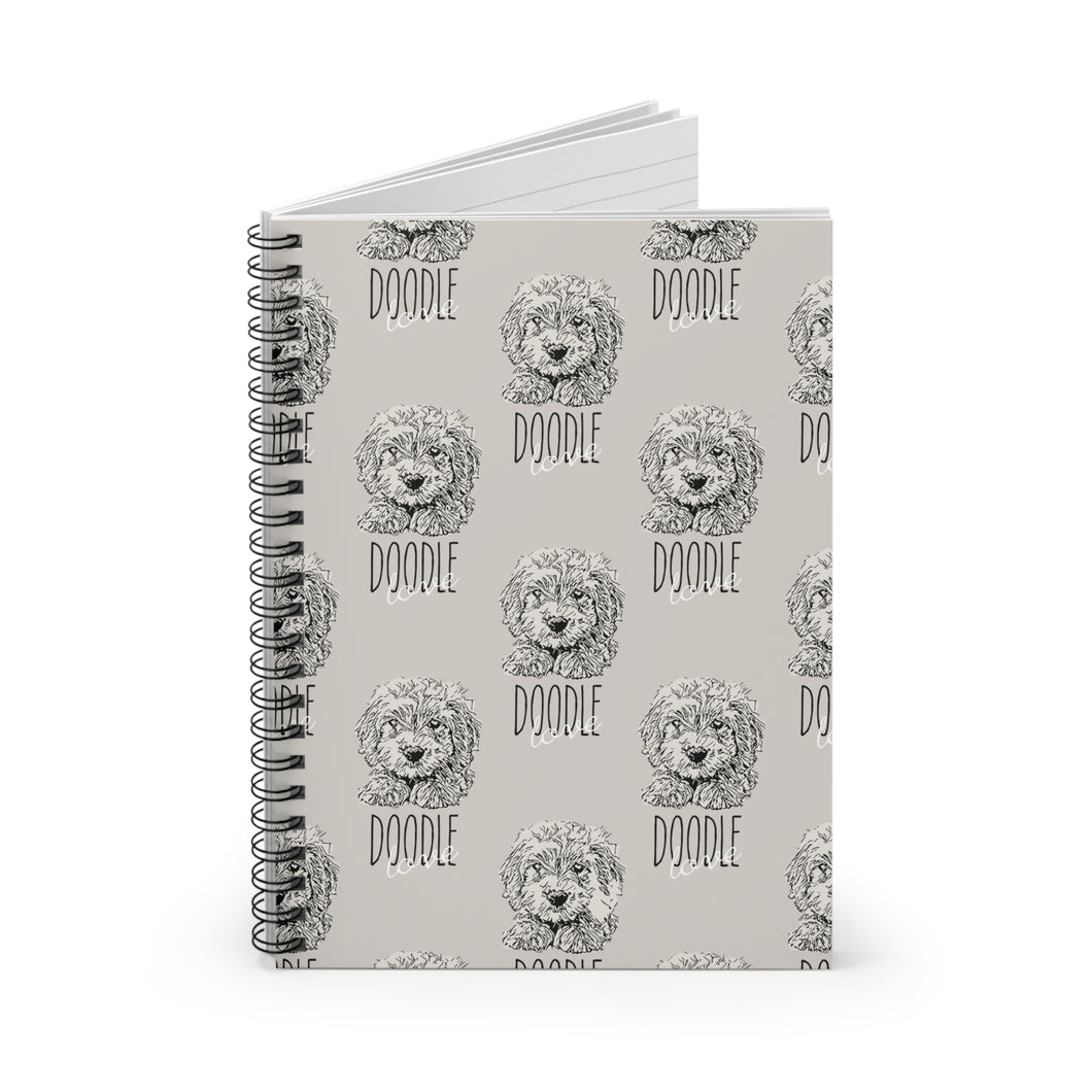 Doodle Love Spiral Notebook