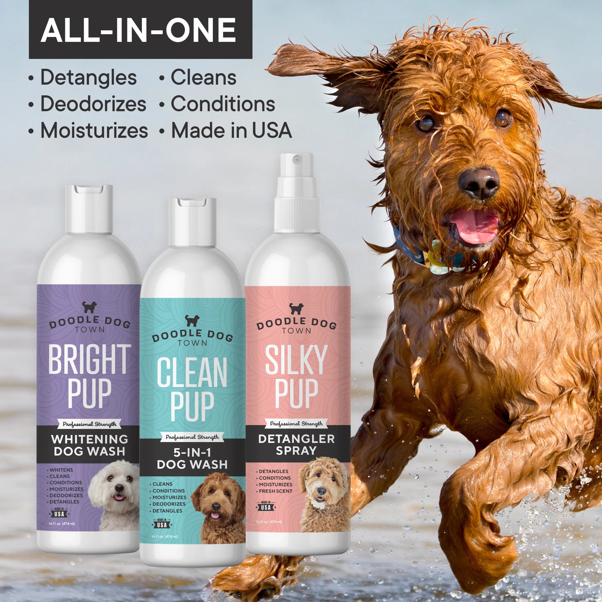 Bright Pup Whitening Dog Wash – Doodle Dog Town