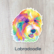 Load image into Gallery viewer, LARGE 9&quot; Decal, Doodle Dogs
