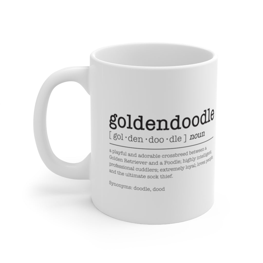 Goldendoodle Fun Definition Mug