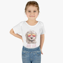 Load image into Gallery viewer, Doodle Sister in Sunglasses Baby &amp; Toddler Bodysuit
