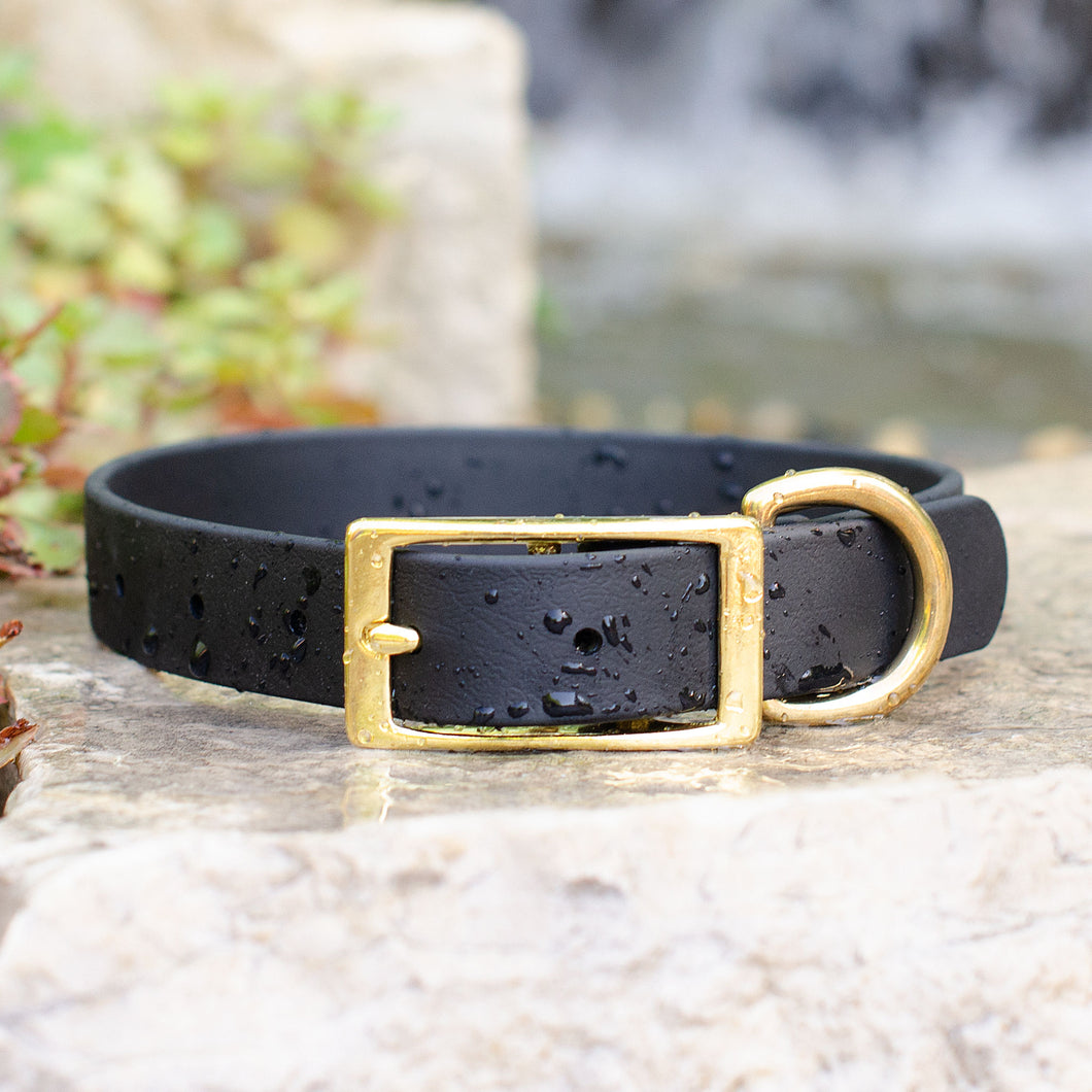 Waterproof Biothane® Collar - Black