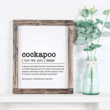 Load image into Gallery viewer, Doodle Dog Dictionary Definition Prints - 2 sizes
