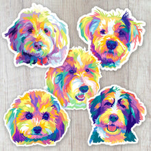 Load image into Gallery viewer, Goldendoodle Dog Sticker
