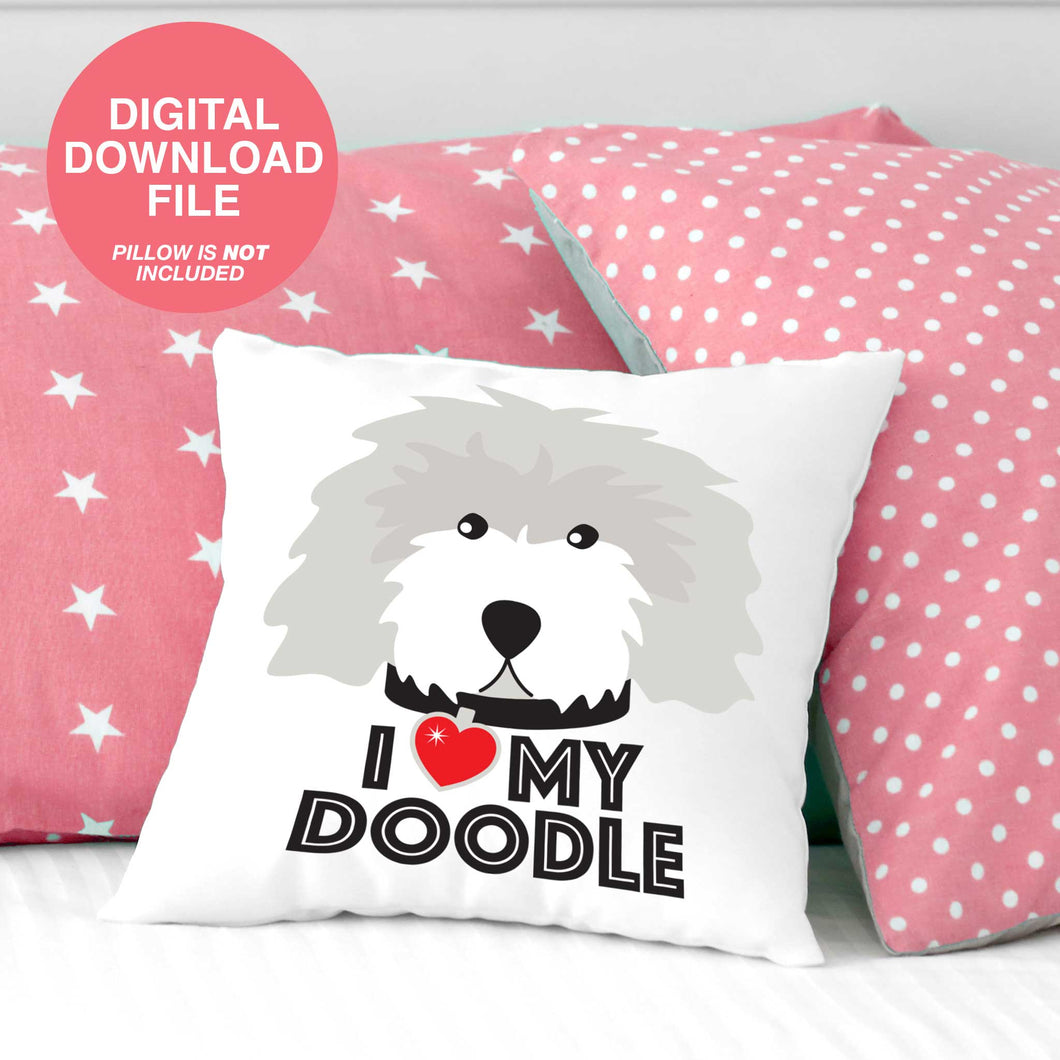 I Love My Doodle Printable