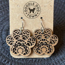 Load image into Gallery viewer, Handmade Dog Paw Earrings
