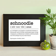 Load image into Gallery viewer, Doodle Dog Dictionary Definition Prints - 2 sizes
